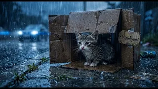 😭 Anak Kucing Terlantar Hidup di Pinggir Jalan, Akhirnya Menemukan Keluarga Baru | Kisah MimiAyumi