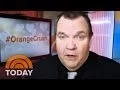 Meat Loaf Swoons Over Angie Harmon Orange Crush TODAY