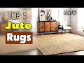 Best Jute Rugs 8x10 for Living Rooms that Don t Shed