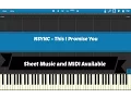 Download Lagu This I Promise You - 'N Sync [Sheet Music \u0026 Midi Download]