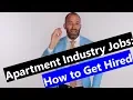 Apartment Industry Jobs How to Get Hired