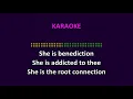 Patti Smith - Dancing Barefoot KARAOKE