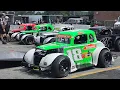 KYLE BUSCH MEMORIAL LIVE LEDGENDS CARS AND BANDELEROS FROM BOWMAN GRAY STADIUM