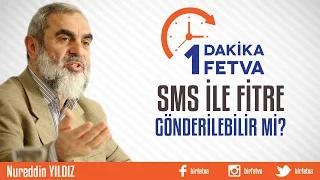 Sms ile fitre gönderilebilir mi?