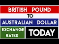 BRITISH POUND TO AUSTRALIAN DOLLAR EXCHANGE RATE TODAY 08 AUGUST 2025 gbp in australian dollars