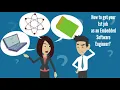 How to get your 1st job as an Embedded Software Engineer