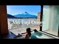 Mt Fuji UBUYA Hot Spring with Outdoor Bath View 3 Days in Lake Kawaguchi Japan Travel Vlog 2025