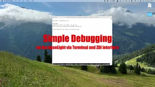 Simple debugging on the Agon Light