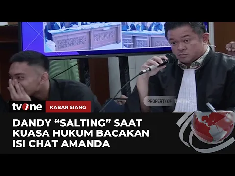 Menem-mesem Sendiri, Momen Mario Dandy 'Salting' saat Sidang Berlangsung