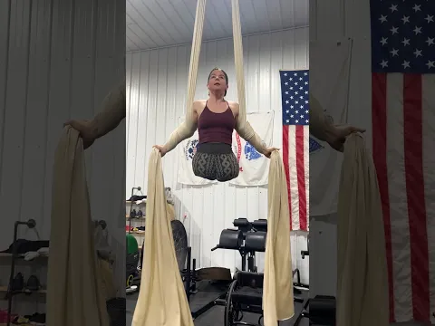 Hardest skill I’ve learned on silks, it’s bruised me & beat me up more than I can count! Keep going!