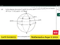 Mathematics Paper 2 2025 GCE Mastering Earth Geometry Latitudes Longitudes