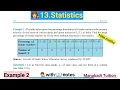 10th class math Chapter 13 Statistics Example 2 Cbse ncert