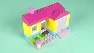 LEGO House with Garage & Car Building Instructions - LEGO Classic 11004  "How To"