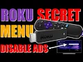 Roku Secret Menu That Allows You To Disable Ads and A Lot More 2024 Update