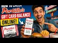 How to check Portillo s gift card balance online