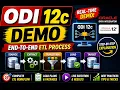 ODI 12c Demo End to End ETL Process Explained Step by Step