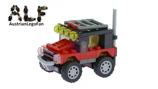 Lego Creator 31040 Desert Racers Model 1of3 Off Roader - Lego Speed Build Review