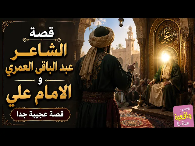 ⁣قصة الشاعر عبد الباقر العمري السني وعشقه للامام علي - ع - وماذا فعلوا له قصته عجيبه