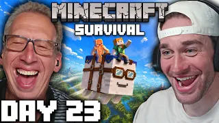 Flying Our Happy Ghast! | Minecraft Survival [Episode 23]