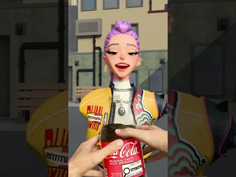 Смешной Coca Cola Challenge с Animal Hospital🥤😂 #gmod #animation #memes