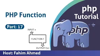 Raw PHP Course for Beginners In Bangla PHP Functions part-17