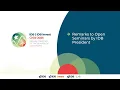 Remarks to Open Seminars by IDB President