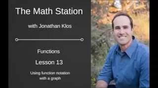 Intro to Functions Lesson 13 Function Notation and Graphs