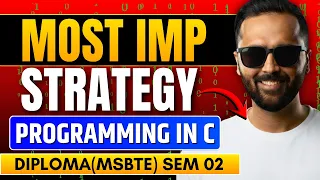 Most Important Strategy Programming in C Diploma Pradeep Giri Sir