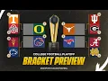 College Football Playoff Bracket Loser of Big Ten title game could be in PRIME position