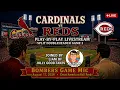 LIVE Cardinals vs Reds DOUBLEHEADER G2 - Play by Play Reaction Game 128 JollyGoodTakes