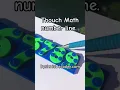 Touch Math Number Line learning tool