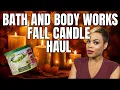 Bath and Body Works Fall 2026 Candle Haul