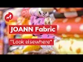 JOANN Fabric review Fabric came in two pieces
