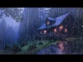 Download Lagu Sounds Of Rain And Thunder For Sleep - Rain on Roof for Insomnia Relief, Study, Relax, ASMR