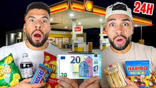 NUR MIT 20€ VON DER TANKSTELLE ÜBERLEBEN ⛽😳 (Unmöglich)