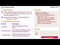 String in Java Programming