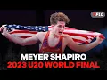 Meyer Shapiro s INSANE U20 World final in 2023