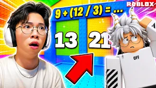 AKU TANTANG KALIAN TAMATIN TOWER MATEMATIK INI‼️KALO BISA AKU JOGET SEKEDUNG SAKEDING⁉️