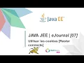 eJournal 07 JAVA JEE Utiliser les cookies