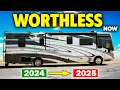 12 RVs That CRASHED in Value From 2024 to 2025
