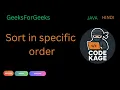 GFG Sort in Specific Order Odd Descending Even Ascending In-Place Java Solution