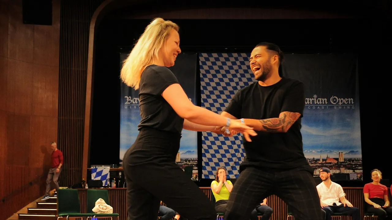 Alejandro Hernandez & Irina Popovichenko - Strictly Open Finals - Bavarian Open 2022