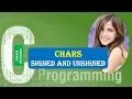 Chars signed and unsigned in C Programming
