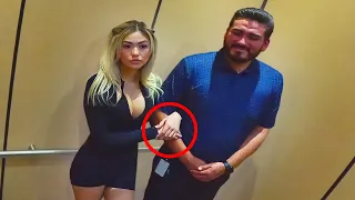 Invading Peoples Space In The Elevator