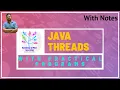 Java Threads Thread and Runnable classes Thread Methods Thread Groups