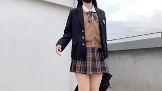 Japanese Skirt School Uniform pt 11