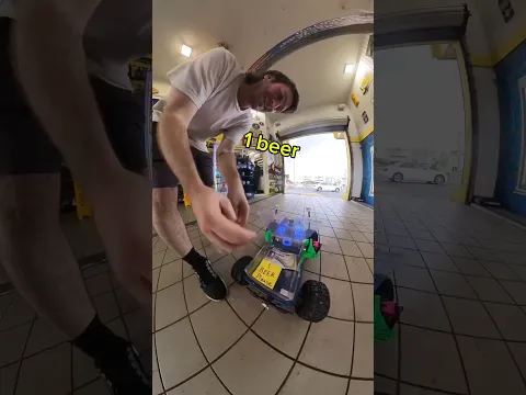 Buying beer with RC car ?