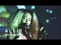 a l l i e No Forever First Play Live