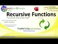 AL Recursive Functions with Crystal Long