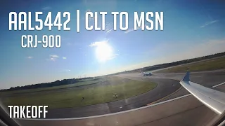 Takeoff AAL5442 - Charlotte Douglas International CLT Airport